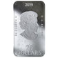 2019 1oz $20 THE SLEEPING BEAUTY FINE SILVER COIN