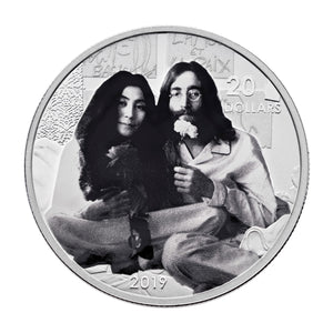2019 1oz $20 GIVE PEACE A CHANCE: 50TH ANNIVERSARY FINE SILVER COIN