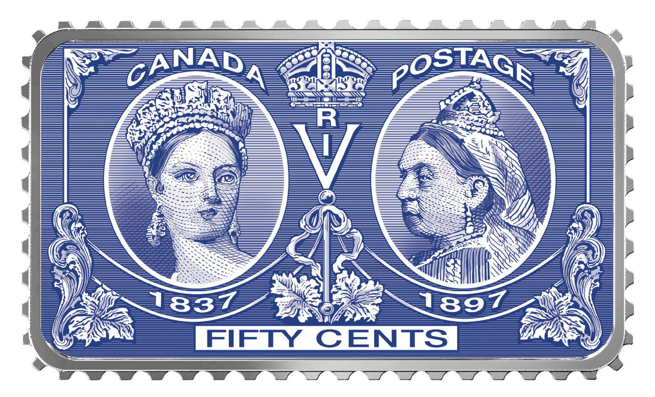 2019 50-CENT QUEEN VICTORIA JUBILEE FINE SILVER COIN