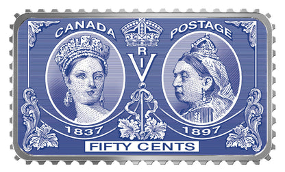 2019 50-CENT QUEEN VICTORIA JUBILEE FINE SILVER COIN