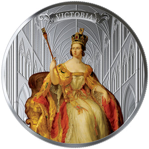 2019 5oz $50 QUEEN VICTORIA: 200TH ANNIVERSARY OF HER BIRTH FINE SILVER COIN