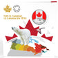 2019 1/4oz $5 THIS IS CANADA! (FLAG COIN) FINE SILVER COIN