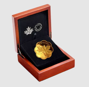SALE - 2019 $20 ICONIC MAPLE LEAVES (MC) FINE SILVER COIN (NO OUTER BOX)