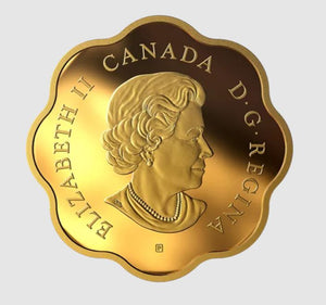 SALE - 2019 $20 ICONIC MAPLE LEAVES (MC) FINE SILVER COIN (NO OUTER BOX)