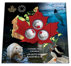 2020 25-CENT COIN SET CONNECTING CANADA
