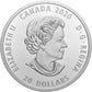 2020 1oz $20 BILL REID: XHUWAJI, HAIDA GRIZZLY BEAR FINE SILVER COIN