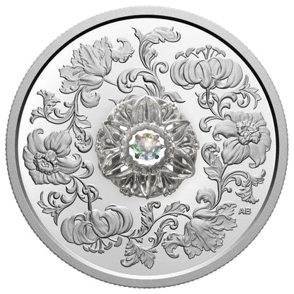 2020 $20 DANCING DIAMOND: SPARKLE OF THE HEART FINE SILVER COIN