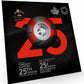 2020 25-CENT COIN TORONTO RAPTORS 25TH SEASON