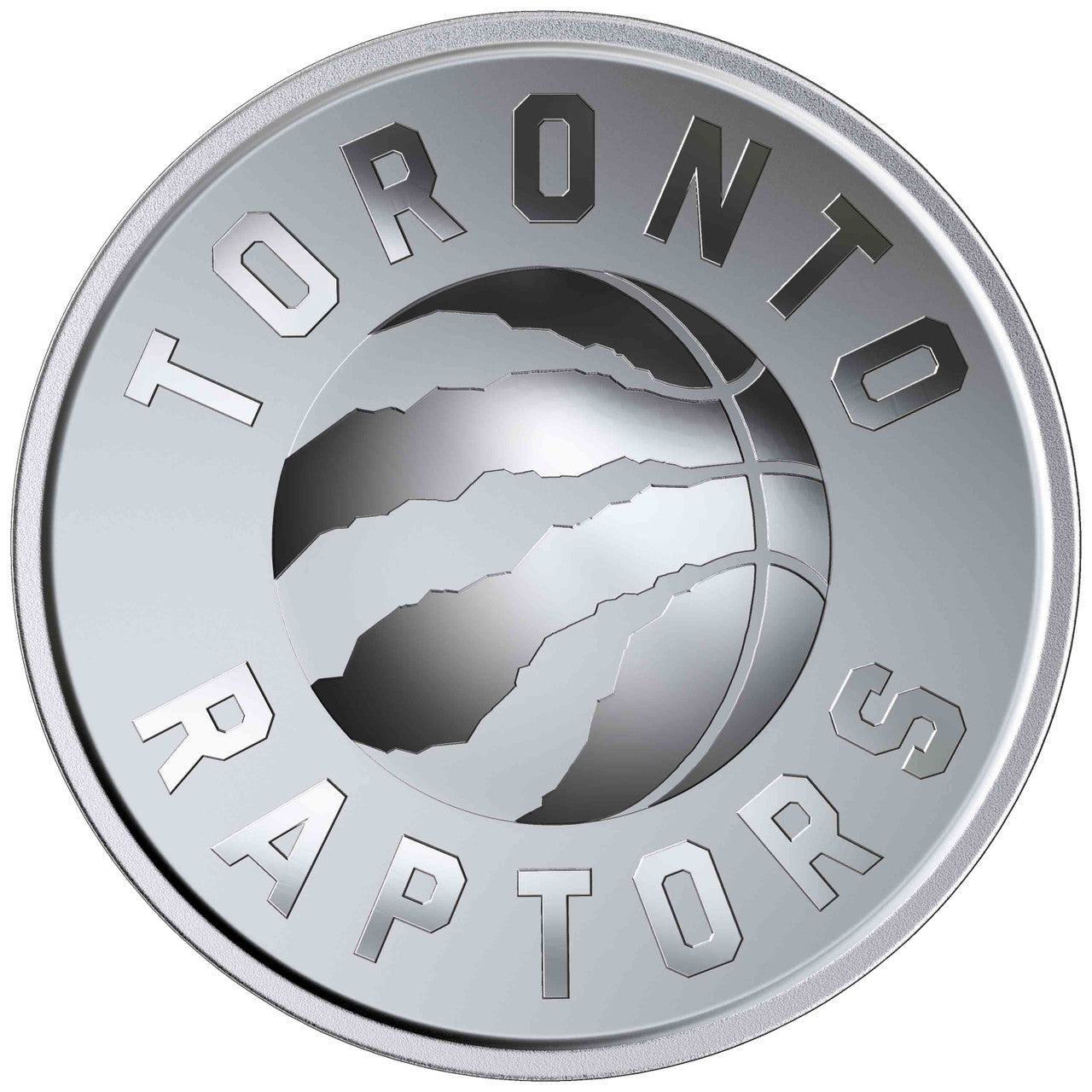 2020 25-CENT COIN TORONTO RAPTORS 25TH SEASON