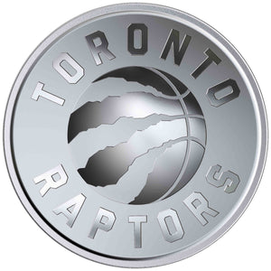 2020 25-CENT COIN TORONTO RAPTORS 25TH SEASON