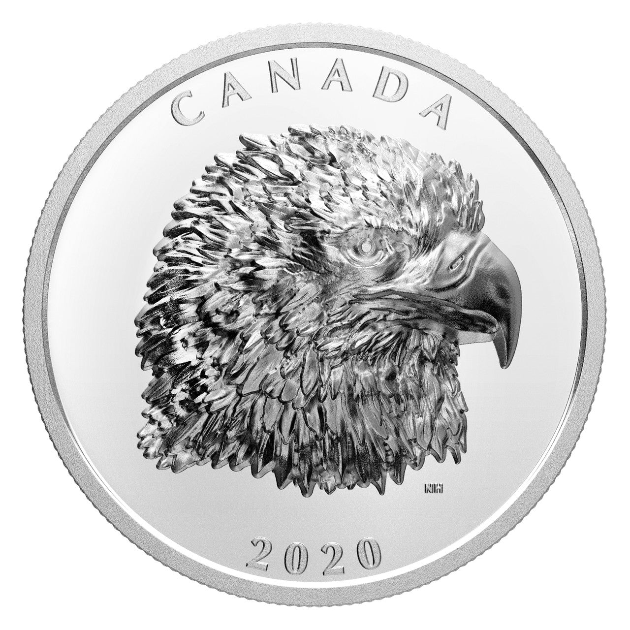 2020 1oz $25 PROUD BALD EAGLE FINE SILVER COIN