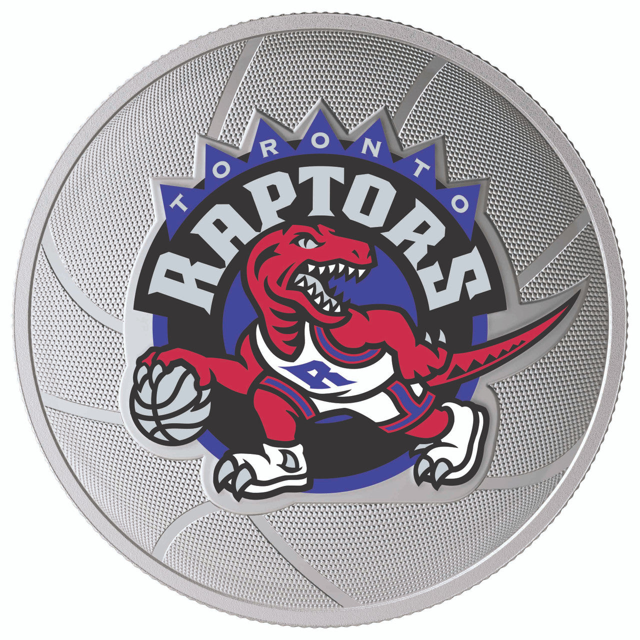 2020 1oz $25 FINE SILVER COIN TORONTO RAPTORS 25TH SEASON