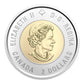 2020 $2 BILL REID COLOURED TOONIE IN CAPSULE