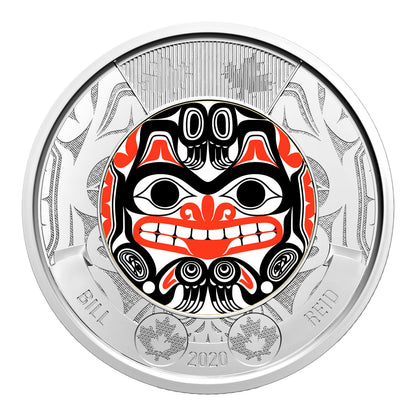 2020 $2 BILL REID COLOURED TOONIE IN CAPSULE