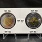 2020 BILL REID IN CARDBOARD 2X2 COLOURED/UNCOLOURED TOONIE (2 PACK)