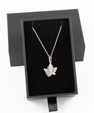 2020 2oz $30 CANADIAN MAPLE LEAF BROOCH LEGACY FINE SILVER COIN