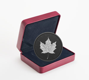 2020 3oz $50 RHODIUM-PLATED INCUSE SML FINE SILVER COIN