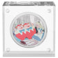 2021 1oz $2 ALICE IN WONDERLAND TWEEDLEDEE AND TWEEDLEDUM FINE SILVER COIN