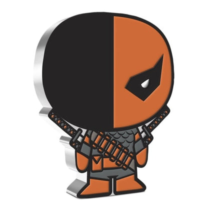 2021 1oz $2 FINE SILVER  CHIBI COIN - DEATHSTROKE