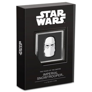 2021 1oz $2 STARWARS IMPERIAL SNOWTROOPER FINE SILVER COIN