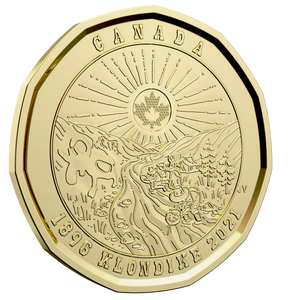 2021 $1 SPECIAL WRAP ROLL 125TH ANNIVERSARY OF THE KLONDIKE GOLD RUSH UNCOLOURED