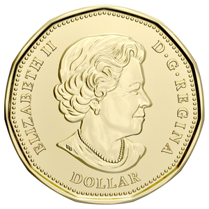 2021 $1 SPECIAL WRAP ROLL 125TH ANNIVERSARY OF THE KLONDIKE GOLD RUSH COLOURED