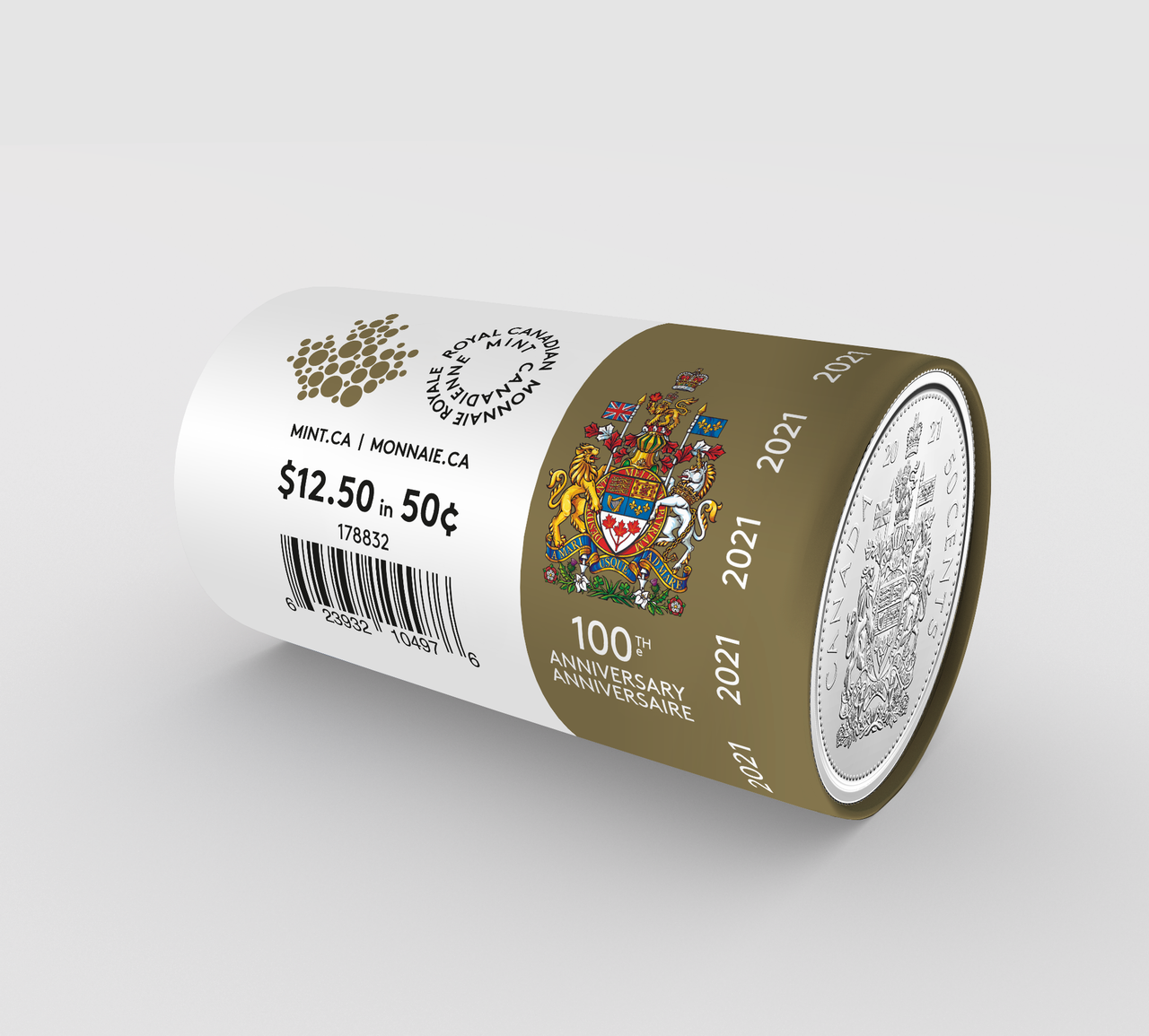 2021 50-CENT SPECIAL WRAP CIRCULATION ROLL