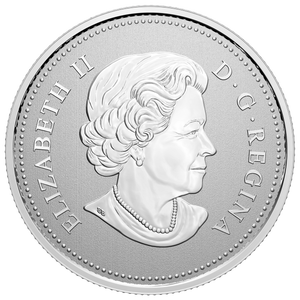 2021 1/4oz $5 MOMENTS TO HOLD 25TH ANNIVERSARY OF CANADA'S ARBOREAL EMBLEM FINE SILVER COIN