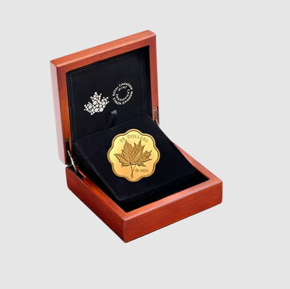 2021 $20 ICONIC MAPLE LEAVES (MC) FINE SILVER COIN
