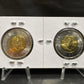 2021 DISCOVERY OF INSULIN IN CARDBOARD 2X2 COLOURED/UNCOLOURED TOONIE (2 PACK)