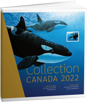 2022 CANADA YEARLY BOOK STAMP COLLECTION #65