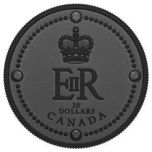 2022 1oz $20 QUEEN ELIZABETHS II ROYAL CYPHER FINE SILVER COIN
