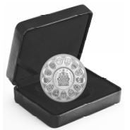 2022 50-CENT 5oz THE BIGGER PICTURE: THE COAT OF ARMS FINE SILVER COIN