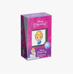 2022 1oz $2 CINDERELLA CHIBI FINE SILVER COIN
