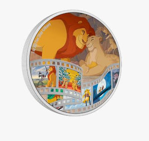 2022 3oz DISNEY CINEMA MASTERPIECES - THE LION KING FINE SILVER COIN