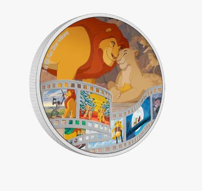 2022 3oz DISNEY CINEMA MASTERPIECES - THE LION KING FINE SILVER COIN