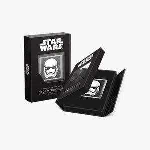 2022 1oz $2 THE FACES OF FIRST ORDER- STORMTROOPER FINE SILVER COIN