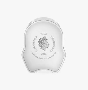 2022 1oz $2 THE FACES OF FIRST ORDER- STORMTROOPER FINE SILVER COIN