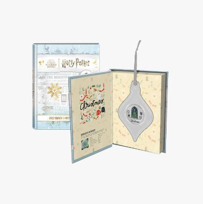 2022 $2 HARRY POTTER SEASON'S GREETINGS FINE SILVER COIN