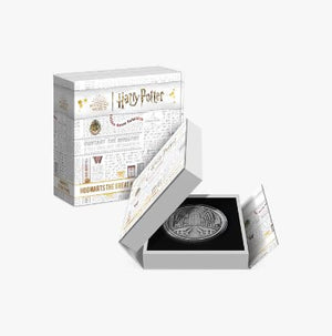 2022 1oz $2 HOGWARTS- THE GREAT HALL FINE SILVER COIN
