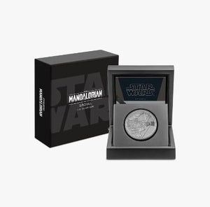 2022 1oz $2 THE MANDALORIAN CLASSIC - GROGU FINE SILVER COIN