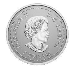 2022 1/4oz $5 MOMENTS TO HOLD 100TH ANNIVERSARY OF THE ROYAL AGRICULTURAL WINTER FAIR FINE SILVER COIN
