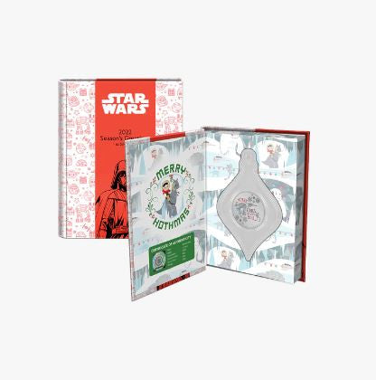 2022 1oz $2 STAR WARS SEASON'S GREETINGS FINE SILVER COIN