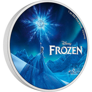 2023 $2 1 oz DISNEY FROZEN 10TH ANNIVERSARY SILVER COIN
