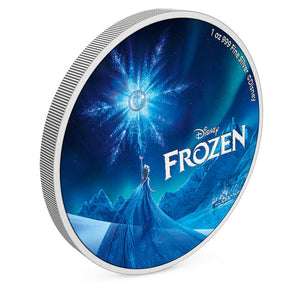 2023 $2 1 oz DISNEY FROZEN 10TH ANNIVERSARY SILVER COIN