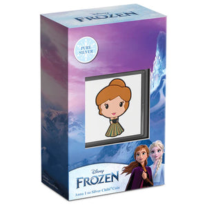 2022 1oz $2 DISNEY FROZEN - ANNA CHIBIÂ® FINE SILVER COIN
