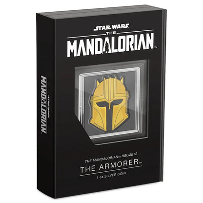 2023 1oz $2 THE MANDALORIAN - HELMETS - THE ARMORERâ„¢ FINE SILVER COIN