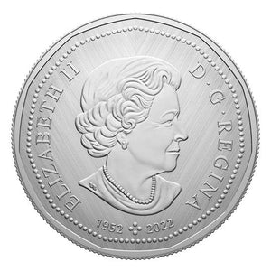 2023 1oz $1 TRIBUTE : W MINT MARK - LOON FINE SILVER COIN