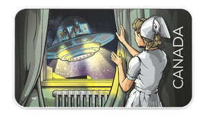2023 1oz $20 CANADA'S UNEXPLAINED PHENOMENA : THE DUNCAN INCIDENT FINE SILVER COIN