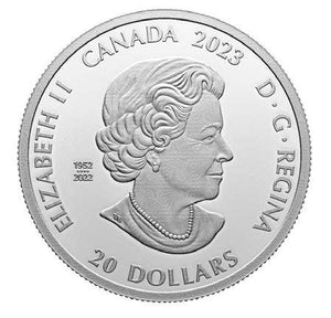 2023 1oz $20 GENERATIONS: MI'KMAQ CREATION STORY FINE SILVER COIN